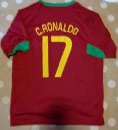 ポルトガル代表 C. RONALDO 17番ジャージ　レプリカ　フリーサイズ