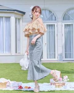 ミシェルマカロン マーメイドスカート ブラウン 大人の美脚スカート ブラウン | ファッション通販＆メディア