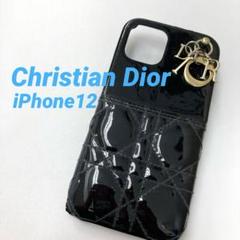 【正規品】クリスチャン・ディオール iPhone12 ケース ブラック