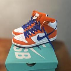 NIKE DUNK HIGH SB オレンジ/ホワイト 26.0cmのサムネイル