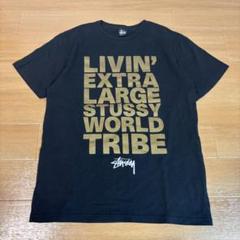 ★韓国の人気★【STUSSY】★Stussy Livin' Large T-Shir.t★ Stussy Livin' Large T-Shirt Black Shop Authentic at SASOM