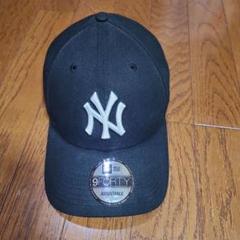 New Era 9FORTY ブラックキャップ