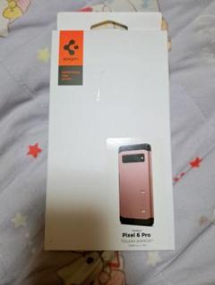 Spigen Pixel6 Pro ケース(ローズ・ゴールド)