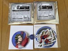 MARVEL MAZZELグラスマーカー ステッカーセット　マーゼル　ラン