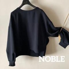 Noble - 美品★ NOBLE／ノーブル　クルーネックAラインプルオーバー 1554481268.jpg?1651545066