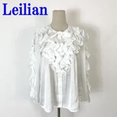 leilian - Leilian(レリアン) 長袖シャツブラウス サイズ11 M レディース美品  白 2025年最新】leilian レディース 長袖 シャツ・ブラウスの人気