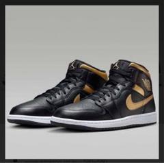Jordan Brand（NIKE） - 【未使用】Jordan 1 High G ゴルフ ブラック/メタリックゴールド エアジョーダン1 ハイ OG ブラック メタリックゴールド NIKE AIR