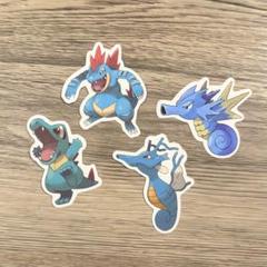 ポケモンシール⑤ ワニノコ オーダイル キングドラ シードラのサムネイル
