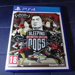 PS4ソフト sleepingDOGS スリーピングドッグス 海外版