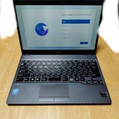 富士通ノートパソコン カメラ搭載win11 ssd 256GB 8GB　ケース付