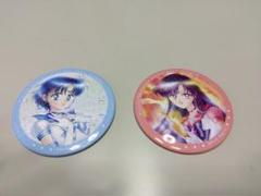 美少女戦士セーラームーン　ミュージアム　缶バッジ　マ゙ーキュリー　マ゙ーズのサムネイル