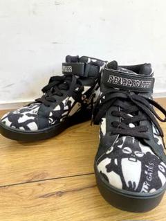 【レア品】PEARLY GATES ×ニャロメコラボ　ゴルフシューズ　ハイカット