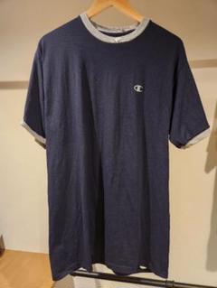 Champion ネイビー Tシャツ Lサイズ