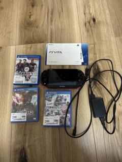 PS Vita 本体とゲームソフト3本セット
