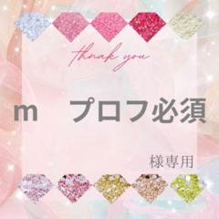 m　プロフ必須様