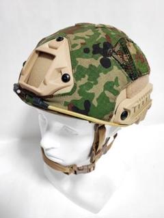 NIJ レベル3A 自衛隊迷彩 Fast型 防弾ヘルメット カバー セット NIJ レベル3A 自衛隊迷彩 Fast型 防弾ヘルメット カバー セット