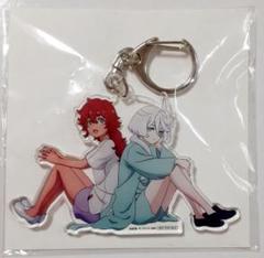 機動戦士ガンダム 水星の魔女 購入特典 アクリルキーホルダー スレッタ&ミオリネ ガンダム 水星の魔女」スレッタとミオリネのお揃いキーホルダー