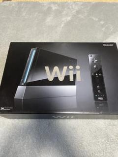 Nintendo Wii ブラック本体　動作確認済み