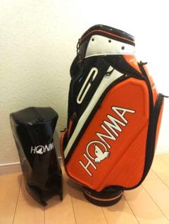HONMA キャディバッグ 黒・オレンジ　中古品 2025年最新】honma キャディバッグの人気アイテム - メルカリ