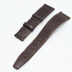 【純正】グッチ ベルト レザー ブラウンカラー 17mm用 メンズ 腕時計用