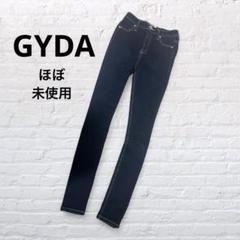 美品　GYDA スキニーパンツ　XS ジェイダ GYDA M/Wグランジスキニーデニムパンツ （インディゴ