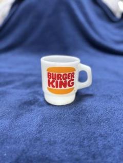 Fire King ファイヤーキング　バーガーキング　マグカップ　アメリカ製 Fire-King（ファイヤーキング）バーガーキング「What have You