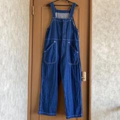O0698 オーバーサイズワークオーバーオール(M デニム
