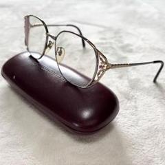 宝石使用 ダイヤモンド ルビー FENDI サングラス 眼鏡 金張り 保証書