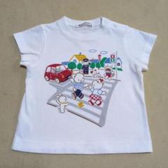 ファミリア familiar 生田警察署 おはなし Tシャツ 80cm 白