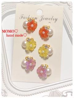 ビジューピアス♡3点セット♡ハンドメイド♡