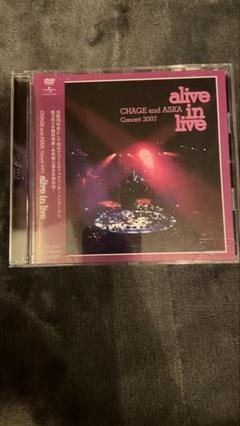 ミュージック CHAGE and ASKA Concert2007 alive in live Blu-ray］CHAGE and ASKA Concert 2007 alive in live – CHAGE