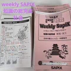 サピックス 6年理科 デイリー/春/夏/GS/夏期集中/WS/SS 2023