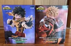 僕のヒーローアカデミア 爆豪勝己 緑谷出久 フィギュア 2体セットのサムネイル