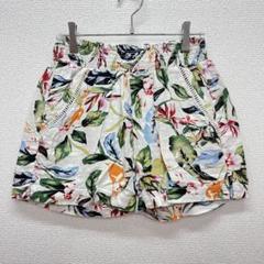 ✨美品✨ ブリッグス S ショートパンツ ウエストゴム ボタニカル サーフ 白