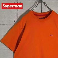 【定番モデル】シュプリーム☆スモールボックスロゴ オレンジ Tシャツ Мサイズ