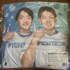 ◾️ファイターズ　推しペアクッション　郡司裕也　野村佑希 北海道日本ハムファイターズ 推しペアクッション ぐんのむ 野村