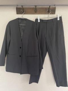 PUBLIC TOKYO 含浸ウールギャバジャケット/ワイドパンツ セットアップ PUBLIC TOKYO 含浸ウールギャバジャケット/ワイドパンツ