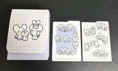 ポケモンカード　イッカネズミ　プレイマット　デッキシールド　デッキケース　セット デッキシールド『灰枠/イッカネズミ』64枚入り【サプライ】{-}