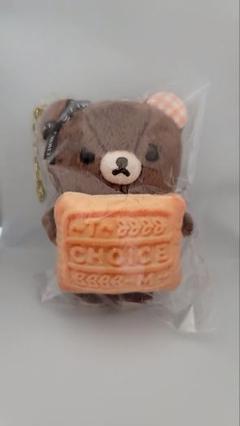 チャイロイコグマ 森永 CHOICE ぶらさげぬいぐるみ リラックマ チャイロイコグマ 森永ビスケット CHOICE チョイス