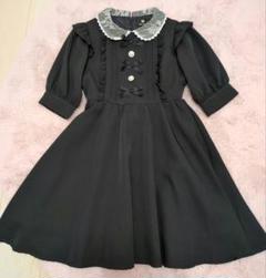 ROJITA トリプルリボン袖フリルワンピース