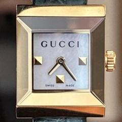 GUCCI　ダイヤ　レディース時計 グッチ GUCCI レディース腕時計 シェル文字盤 ブレスレット