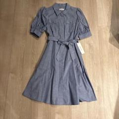 新品タグ付き！美シルエットCalvin Klein シャツワンピース 夏物のサムネイル