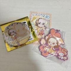 おジャ魔女認定試験はじめます　はづき3点セット　缶バッジ　特典　ラバーマスコット