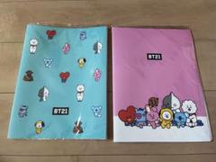 BT21×LINE FRIENDS★BTS クリアファイルホルダー　2冊セット
