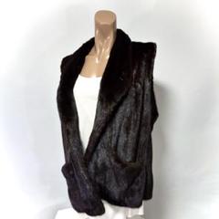 【高級・希少】SAGA MINK リアルファーコート　ベージュ　毛皮 楽天市場】ミンクファーコート フォックスファー付き 高級 毛皮