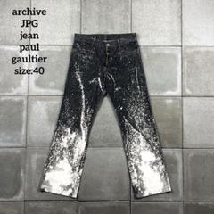 パンツ archive jean paul gaultier splash archive jean paul gaultier splash - メルカリ