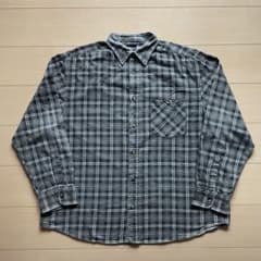希少　90s OLD vintage O’Neill 総柄　ネルシャツ　グレー f060325-07_1.jpg