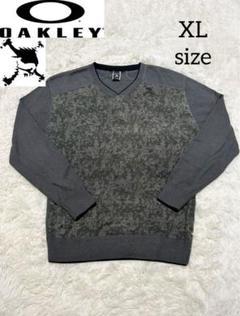 OAKLEY オークリースカルショールニット刺繍ロゴ