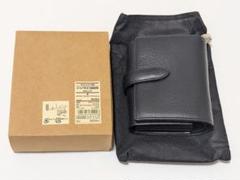 無印良品　ヌメシュリンク革ジャバラ２つ折財布　ブラック 2025年最新】無印 財布 二つ折りの人気アイテム - メルカリ