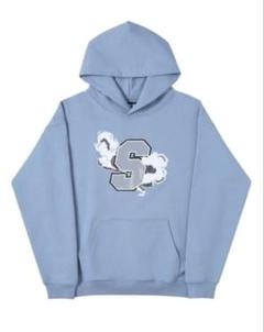 Supreme ライトブルーパーカー Supreme x Thrasher ジップアップ パーカー | ブルー | FARFETCH JP